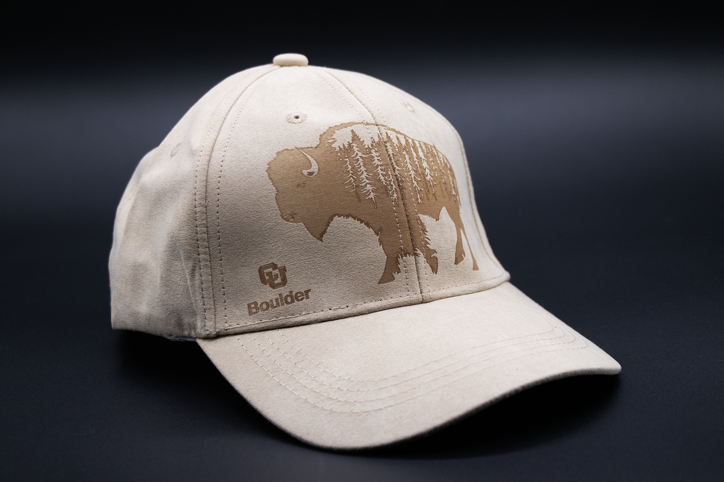 Hat - Vegan Suede Cap - Light Tan