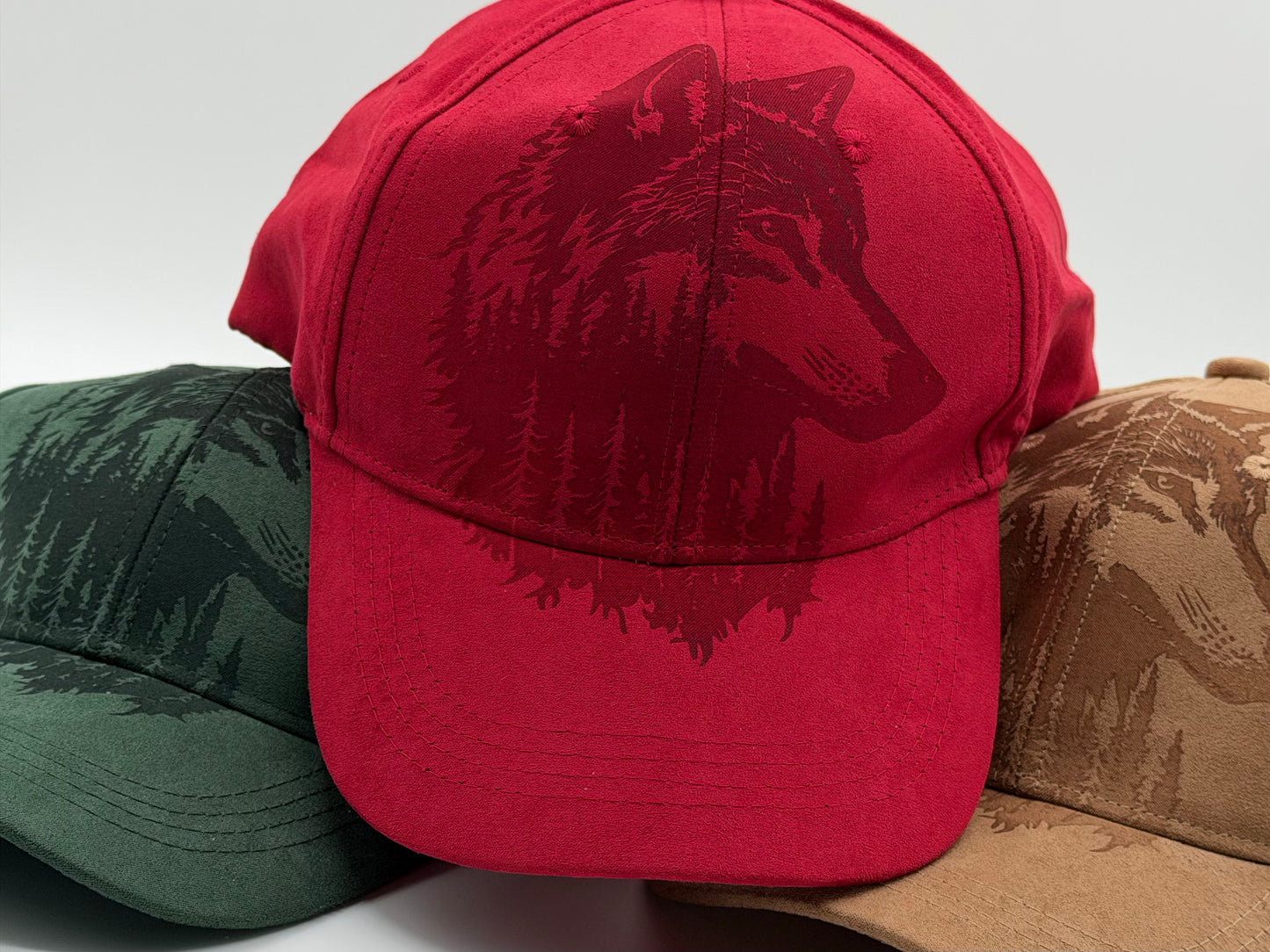 Hat - Vegan Suede Baseball Cap