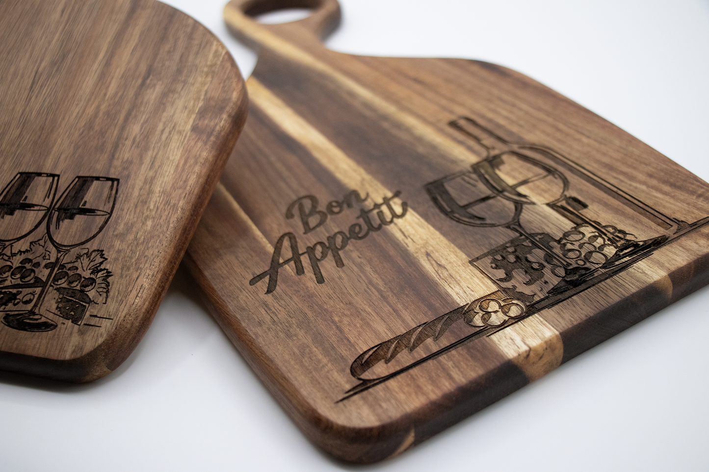 Cutting Board - Bon Appetit Wine Set of 2