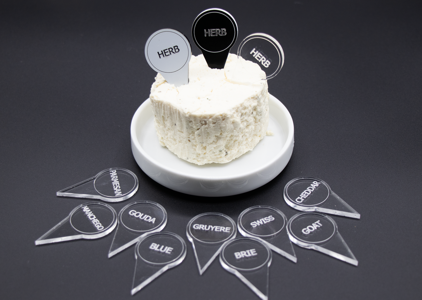 Charcuterie - Cheese Label Picks set of 12