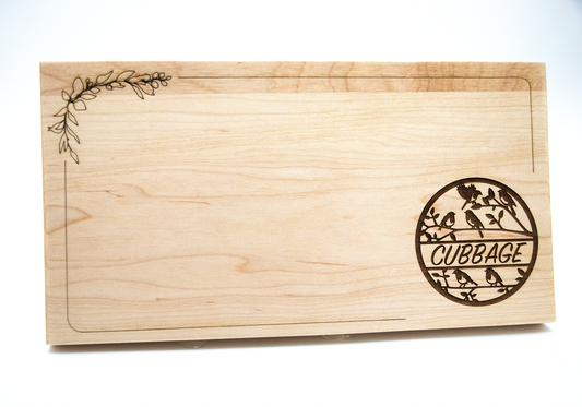 Cutting Board 11"x6" - Monogram Custom