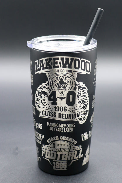 Custom LHS Memory 20oz Tumbler