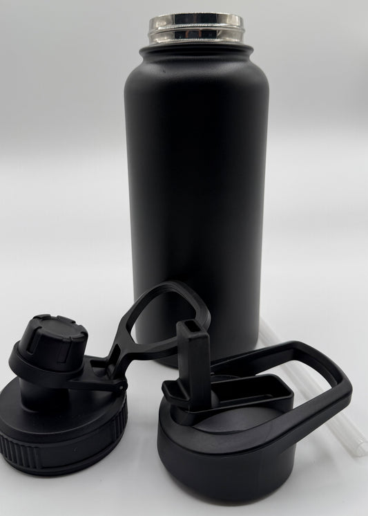 Tumbler - 32oz Water Bottle w/two caps