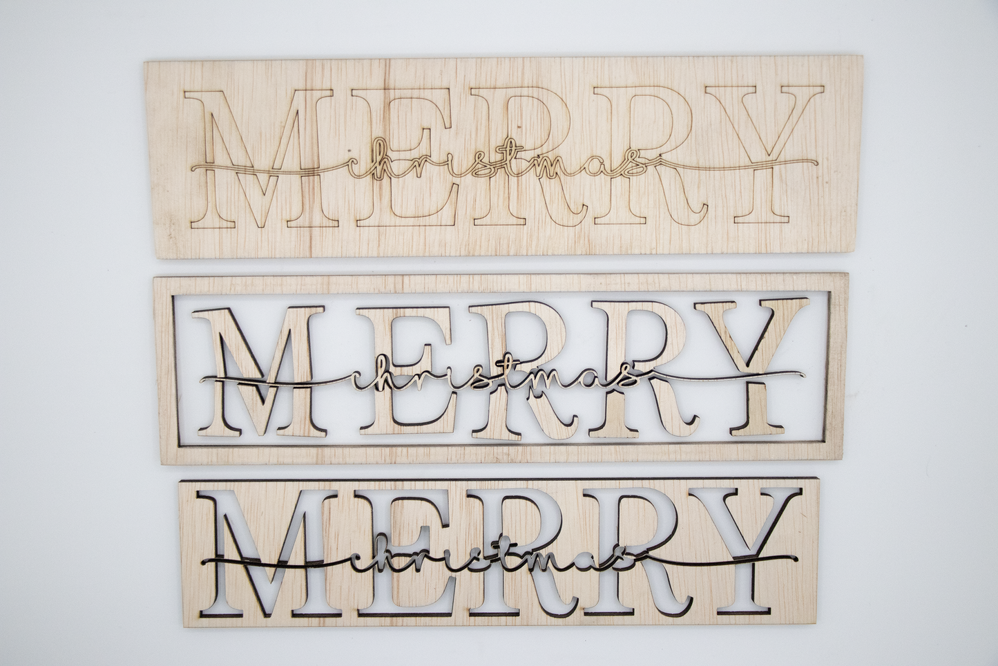 Craft Kit - Merry Christmas 4"x10"
