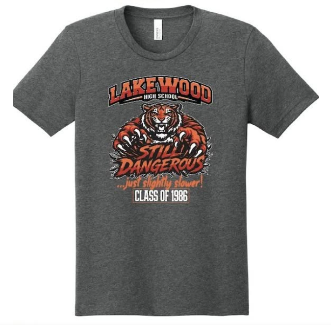 Order by June 30th to deliver on July 11th -T-Shirt- Black Short Sleeve - LHS Reunion