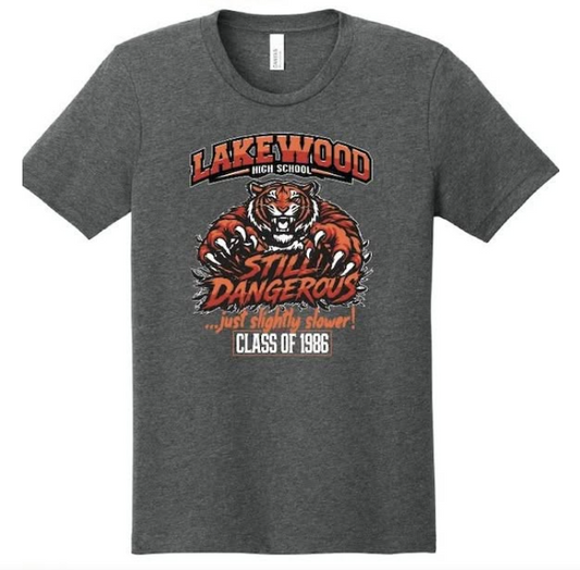 Order by June 30th to deliver on July 11th -T-Shirt- Black Short Sleeve - LHS Reunion