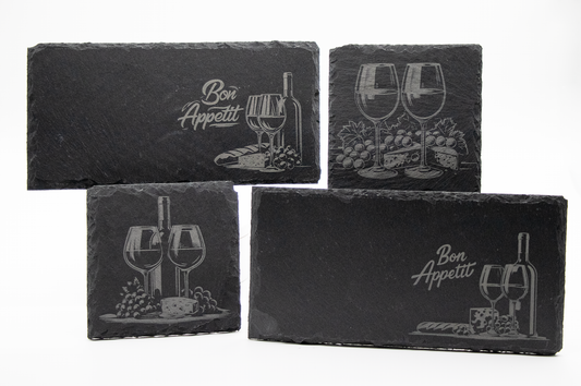Slate -Bon Appetite Set of 4