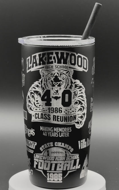 Custom LHS Memory 20oz Tumbler