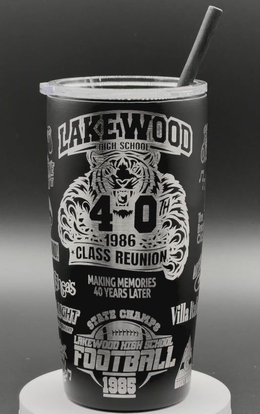 Custom LHS Memory 20oz Tumbler